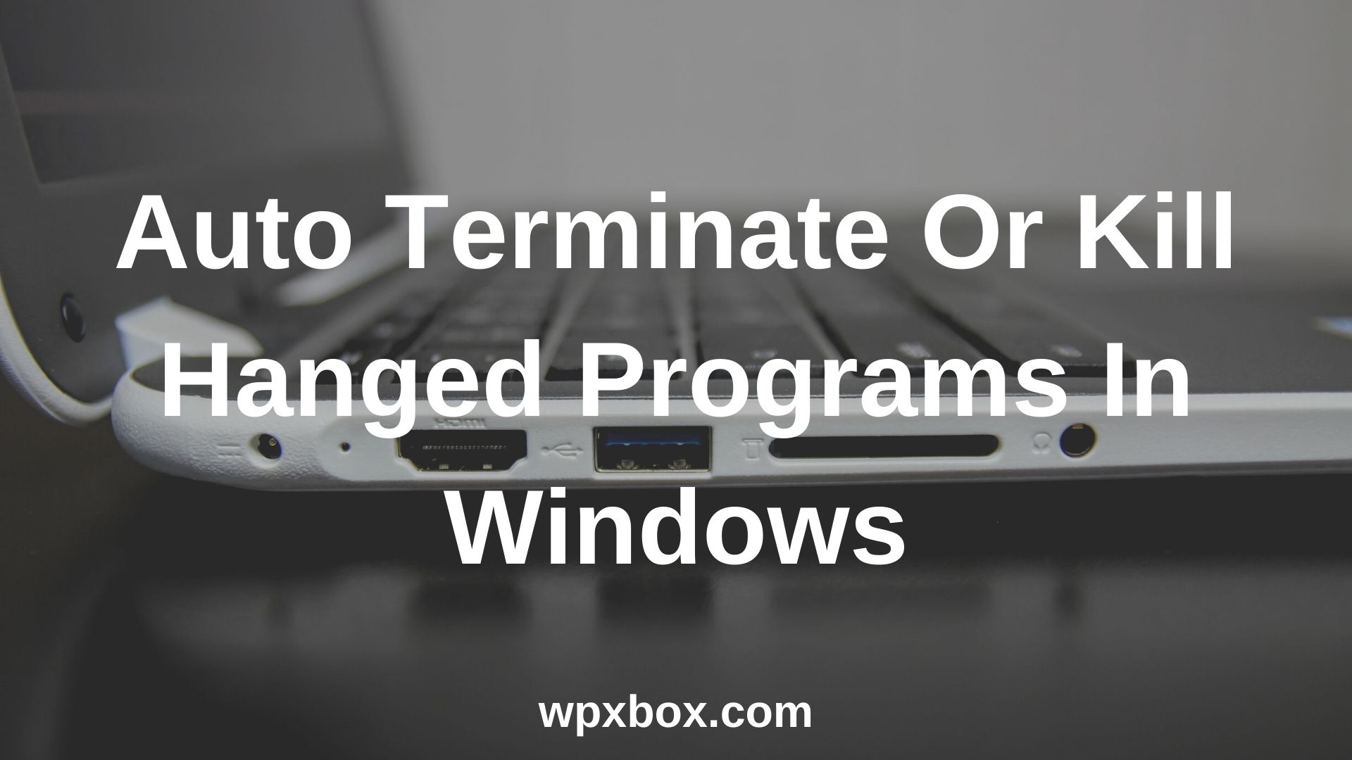macbook not responding in windows how to terminate